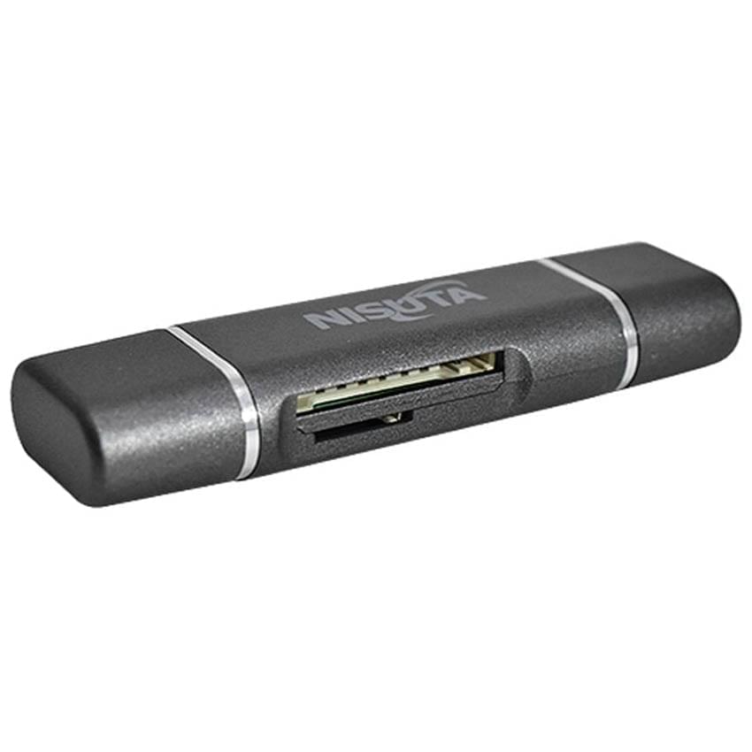 Lector Tarjeta Sd-Microsd Tipo C 3.1-Microubs-Usb Nisuta Ns-Cruc2